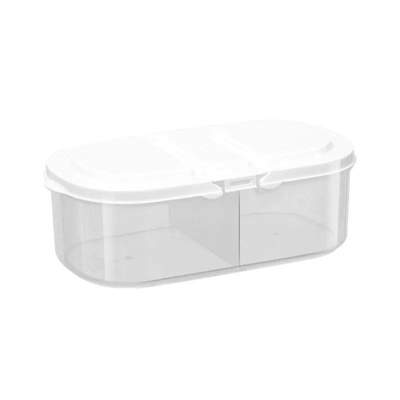 Kitchen Spice Storage Containers with Flip Lids – Airtight Seasoning Organizer Box for Cinnamon, Star Anise, Dried Chili & Bay Leaves, Food-Grade PP Clear Spice Holder Set